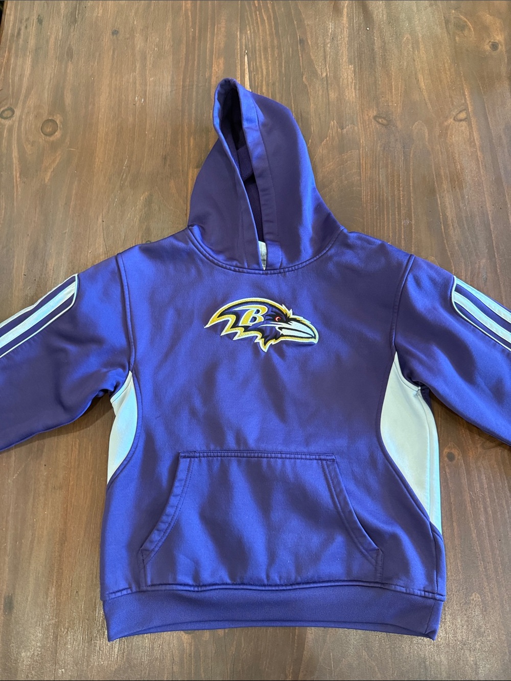 NFL Baltimore Ravens Kids Purple Hooded Pullover